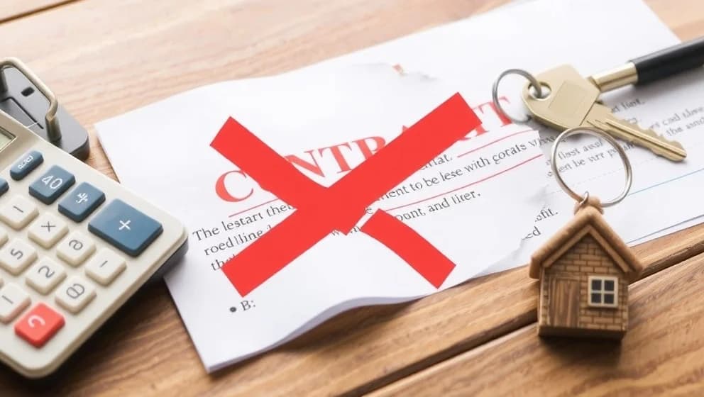 Vad händer om köparen backar ur från affären